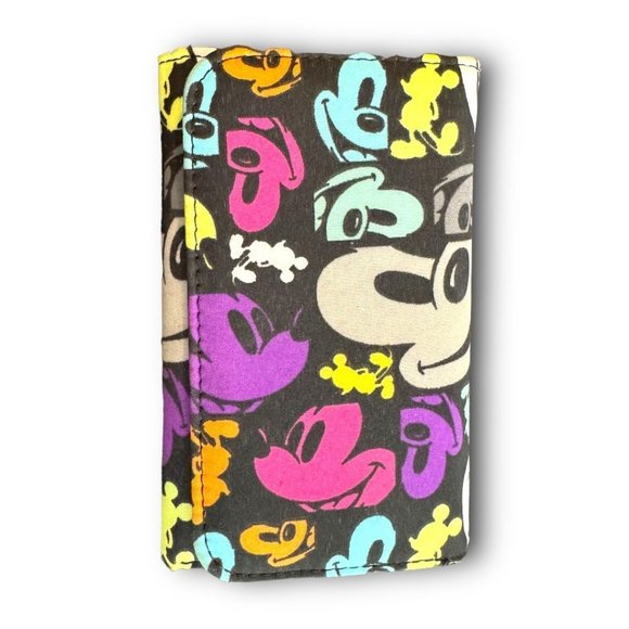 Mickey Mouse Neon Tri Fold Wallet & Captain America Trifold Chain Wallet - Picture 2 of 9